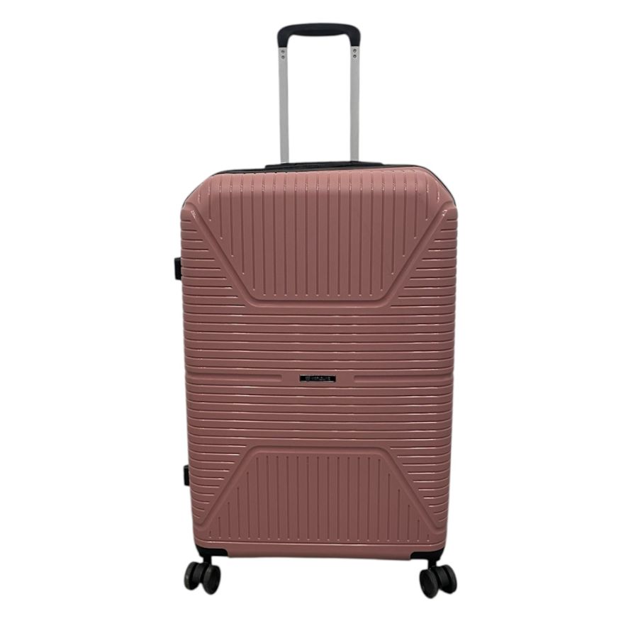 Чемодан большой Worldline Airtex 291 полипропилен L Розовое золото