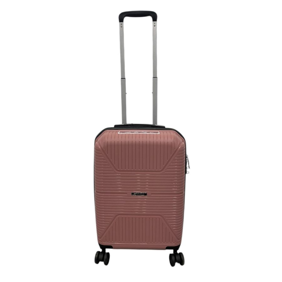 Чемодан малый для ручной клади Worldline Airtex 291 полипропилен S Розовое золото
