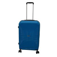 Чемодан средний Worldline Airtex 291 полипропилен M Синий