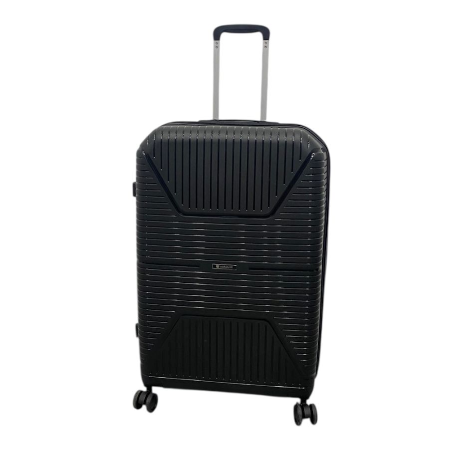 Чемодан большой Worldline Airtex 291 полипропилен L Черный