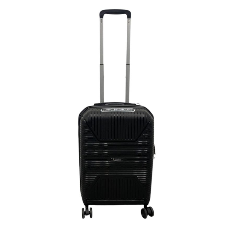 Чемодан малый для ручной клади Worldline Airtex 291 полипропилен S Черный