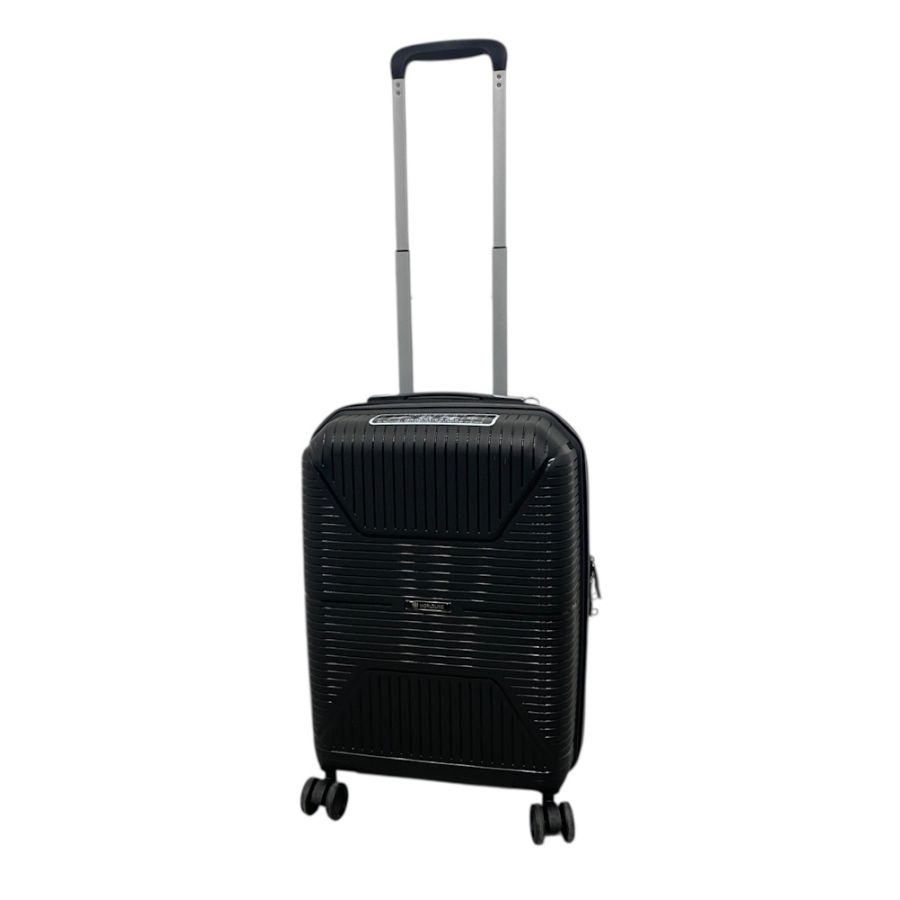 Чемодан малый для ручной клади Worldline Airtex 291 полипропилен S Черный