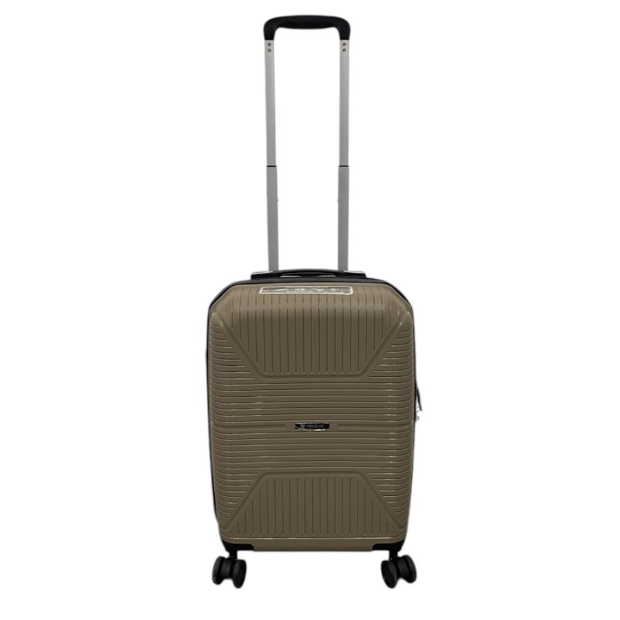 Чемодан малый для ручной клади Worldline Airtex 291 полипропилен S Шампань