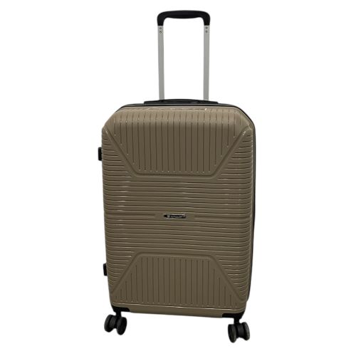 Чемодан средний Worldline Airtex 291 полипропилен M Шампань