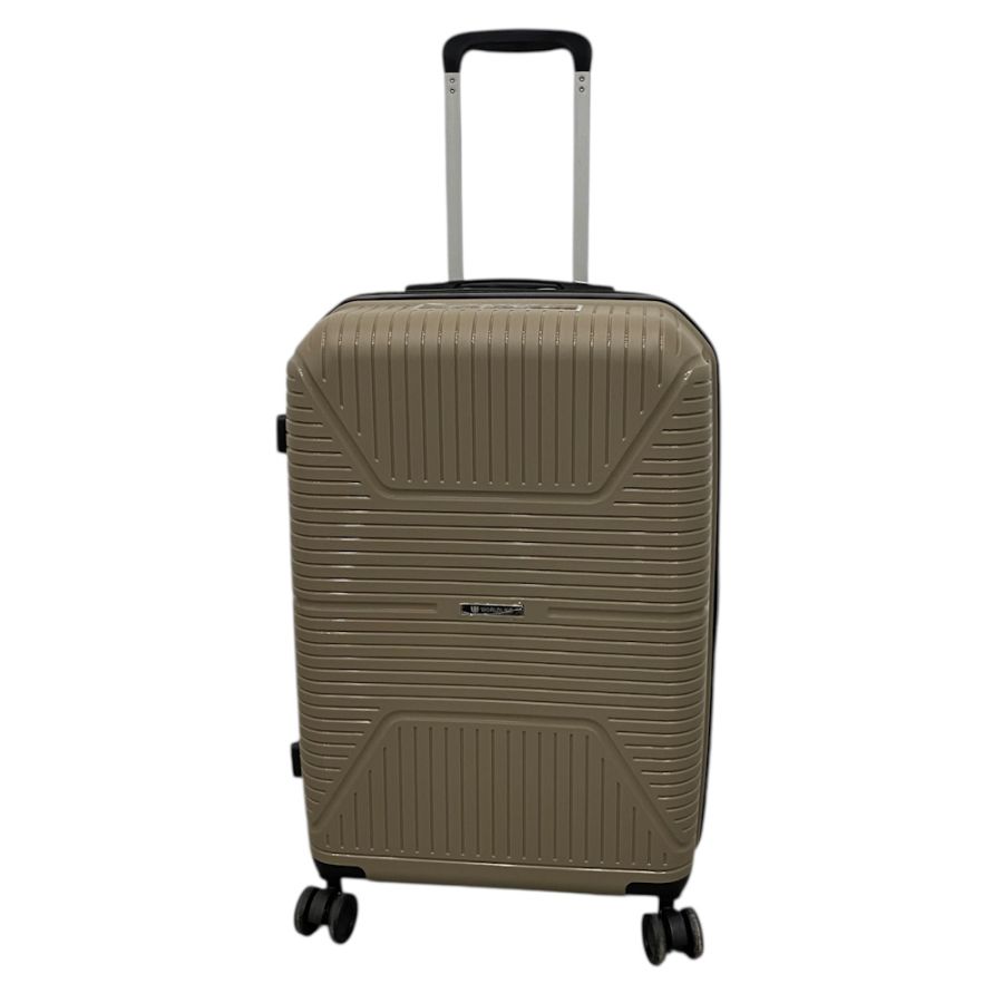 Чемодан средний Worldline Airtex 291 полипропилен M Шампань