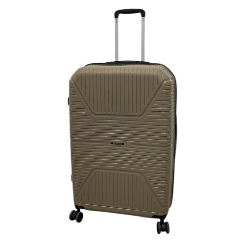 Чемодан средний Worldline Airtex 291 полипропилен M Шампань