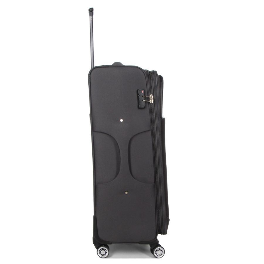 Чемодан большой Worldline Airtex 620 полиэстер L Серый