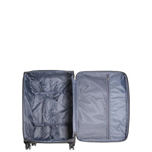 Чемодан большой Worldline Airtex 620 полиэстер L Серый
