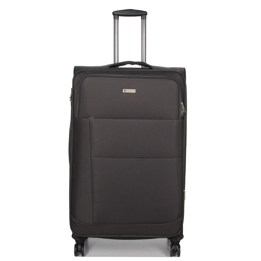 Чемодан большой Worldline Airtex 620 полиэстер XL Серый