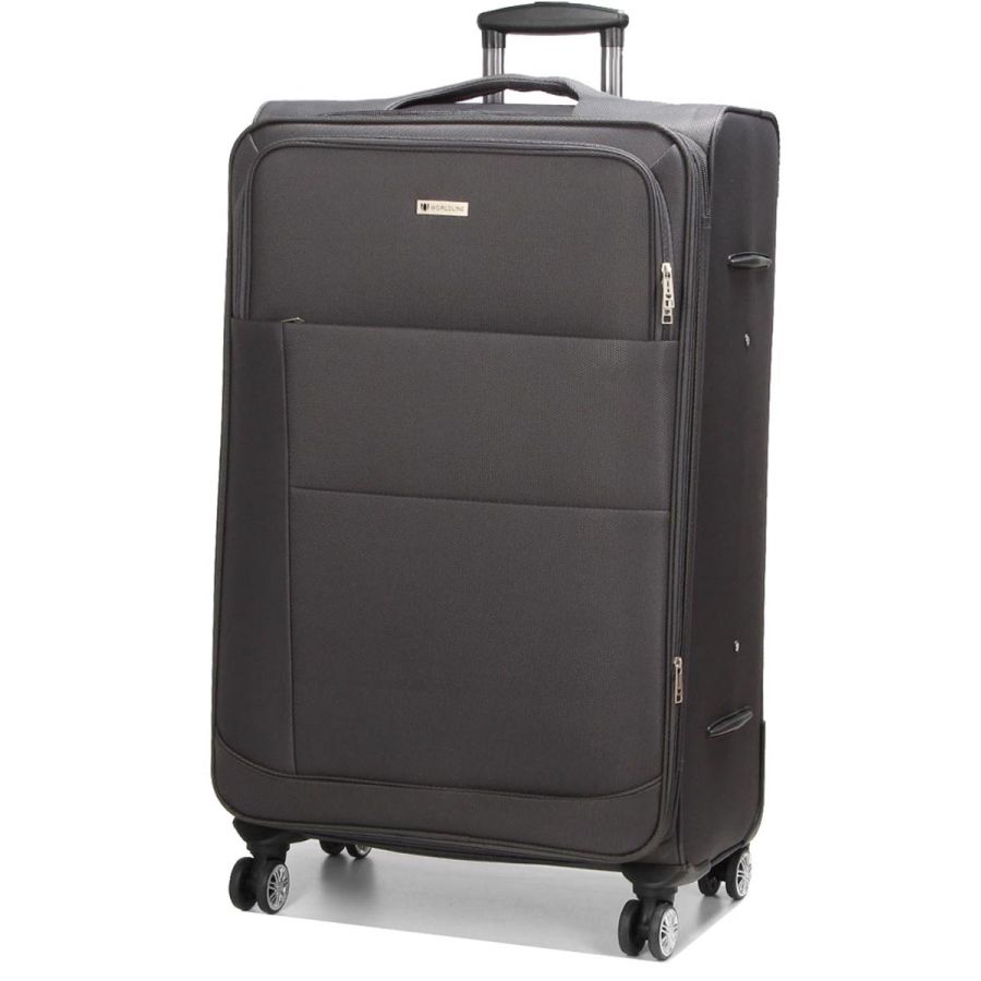 Чемодан большой Worldline Airtex 620 полиэстер XL Серый