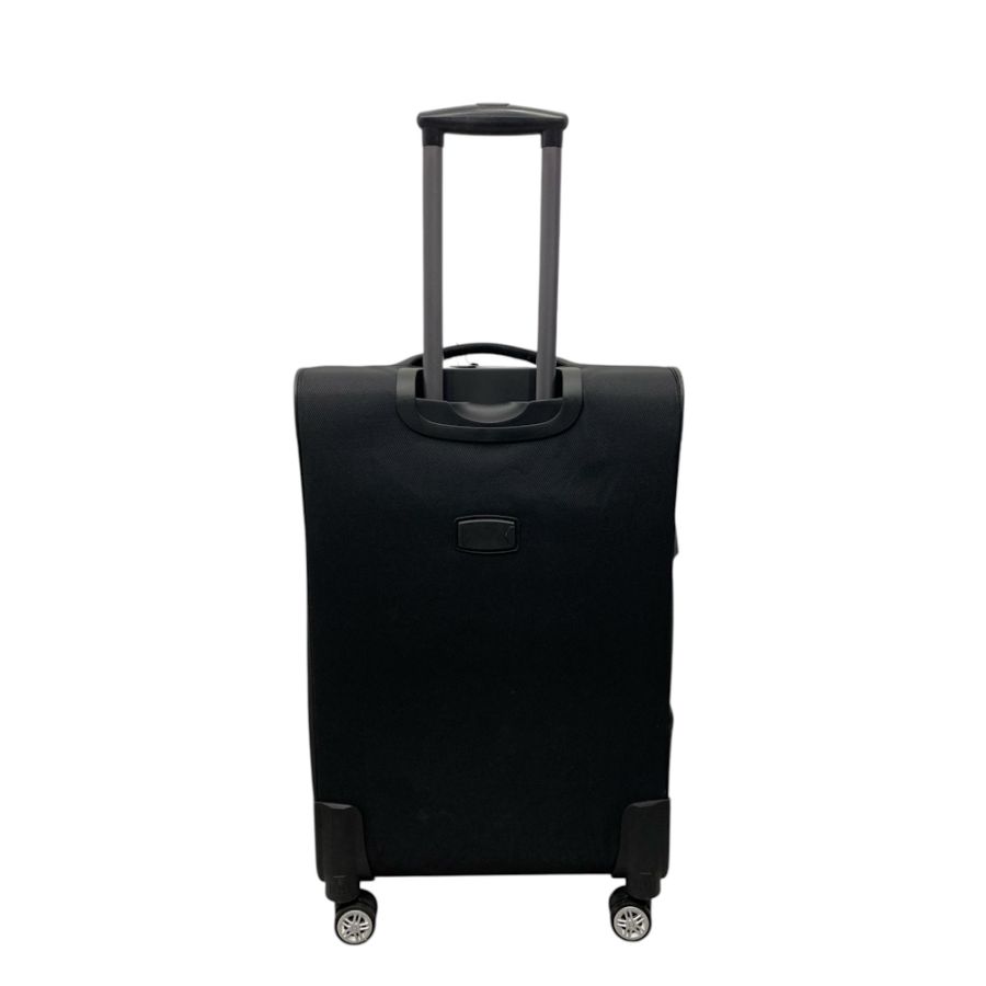 Чемодан большой Worldline Airtex 620 полиэстер XL Чёрный
