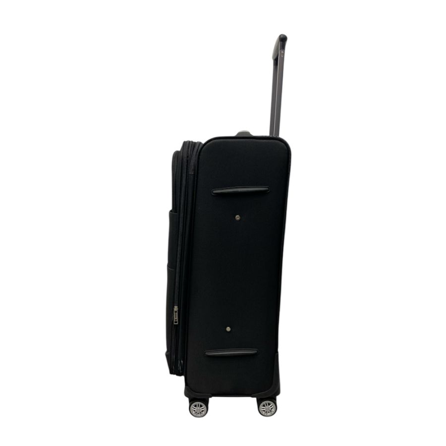 Чемодан большой Worldline Airtex 620 полиэстер XL Чёрный