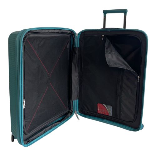 Чемодан малый для ручной клади Airtex 251 полипропилен S Морская волна