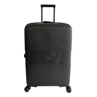 Чемодан средний Airtex 251 полипропилен M Черный
