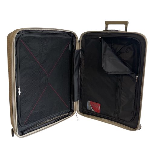 Чемодан малый для ручной клади Airtex 251 полипропилен S Шампань