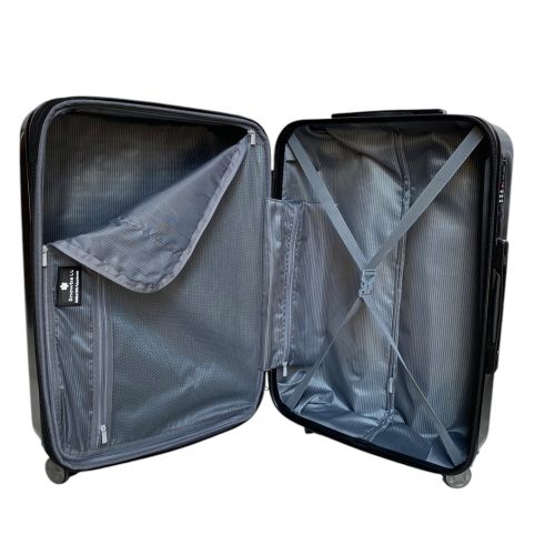 Чемодан Snowball 91603 цвет чёрный размер маленький S