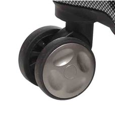 Чемодан средний Snowball 91603 поликарбонат M Чёрный