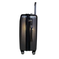 Чемодан средний Snowball 91603 поликарбонат M Чёрный