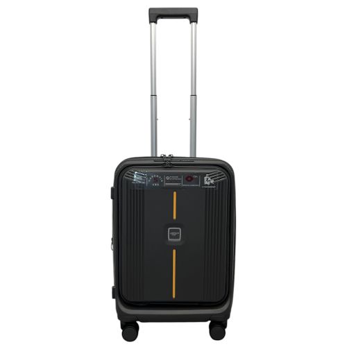 Чемодан малый под ручную кладь Airtex 647 полипропилен S Серый