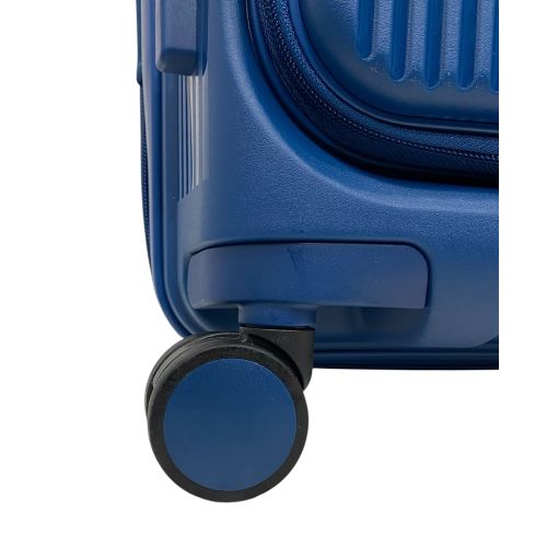 Чемодан малый под ручную кладь Airtex 647 полипропилен S Синий