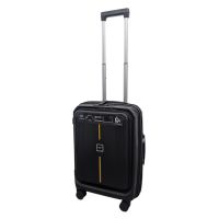 Чемодан малый под ручную кладь Airtex 647 полипропилен S Черный