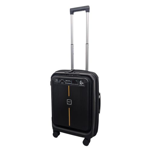 Чемодан малый под ручную кладь Airtex 647 полипропилен S Черный