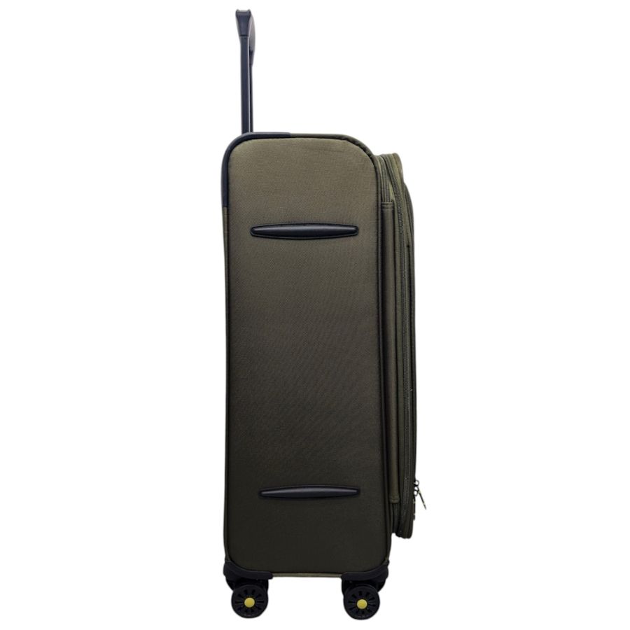 Чемодан малый для ручной клади Worldline Airtex 616 жаккард-полиэстер S Темно-зеленый