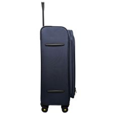 Чемодан малый для ручной клади Worldline Airtex 616 жаккард-полиэстер S Темно-синий