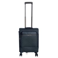 Чемодан маленький под ручную кладь Snowball 39204 поливинилхлорид S Серый