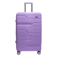 Чемодан большой Milano bag 0306 полипропилен L Сиреневый