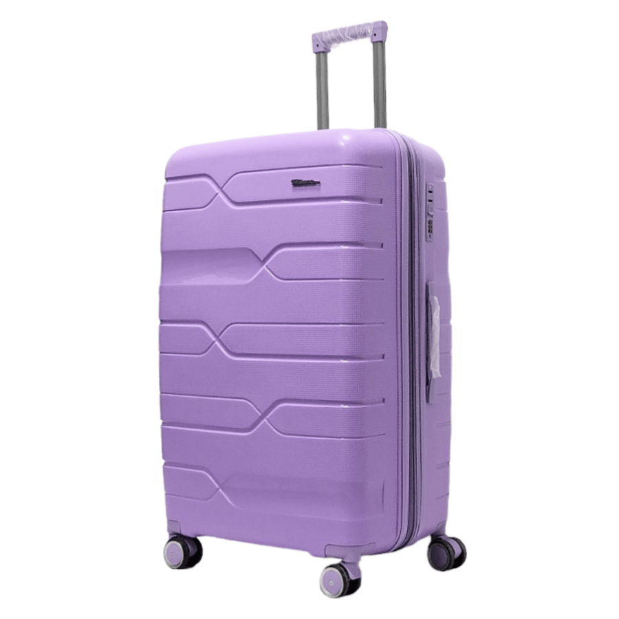 Чемодан большой Milano bag 0306 полипропилен L Сиреневый