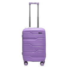 Чемодан маленький для ручной клади Milano bag 0306 полипропилен S Сиреневый