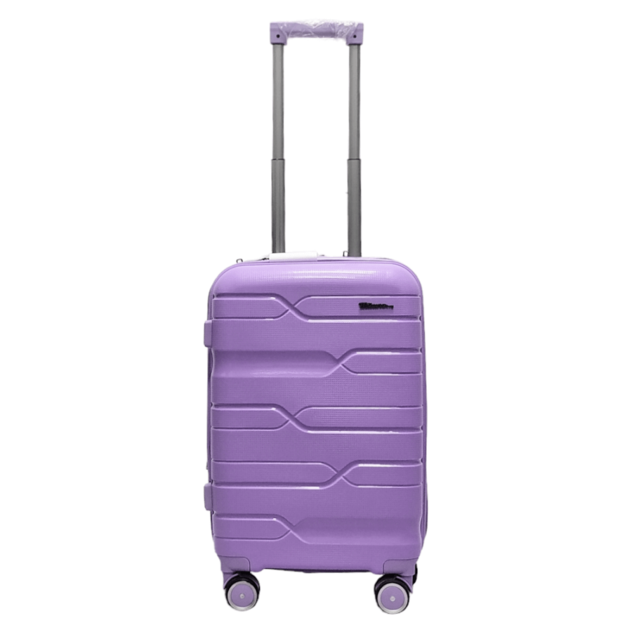 Чемодан маленький для ручной клади Milano bag 0306 полипропилен S Сиреневый