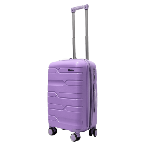 Чемодан маленький для ручной клади Milano bag 0306 полипропилен S Сиреневый