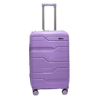 Чемодан средний Milano bag 0306 полипропилен M Сиреневый