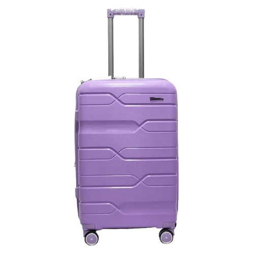 Чемодан средний Milano bag 0306 полипропилен M Сиреневый