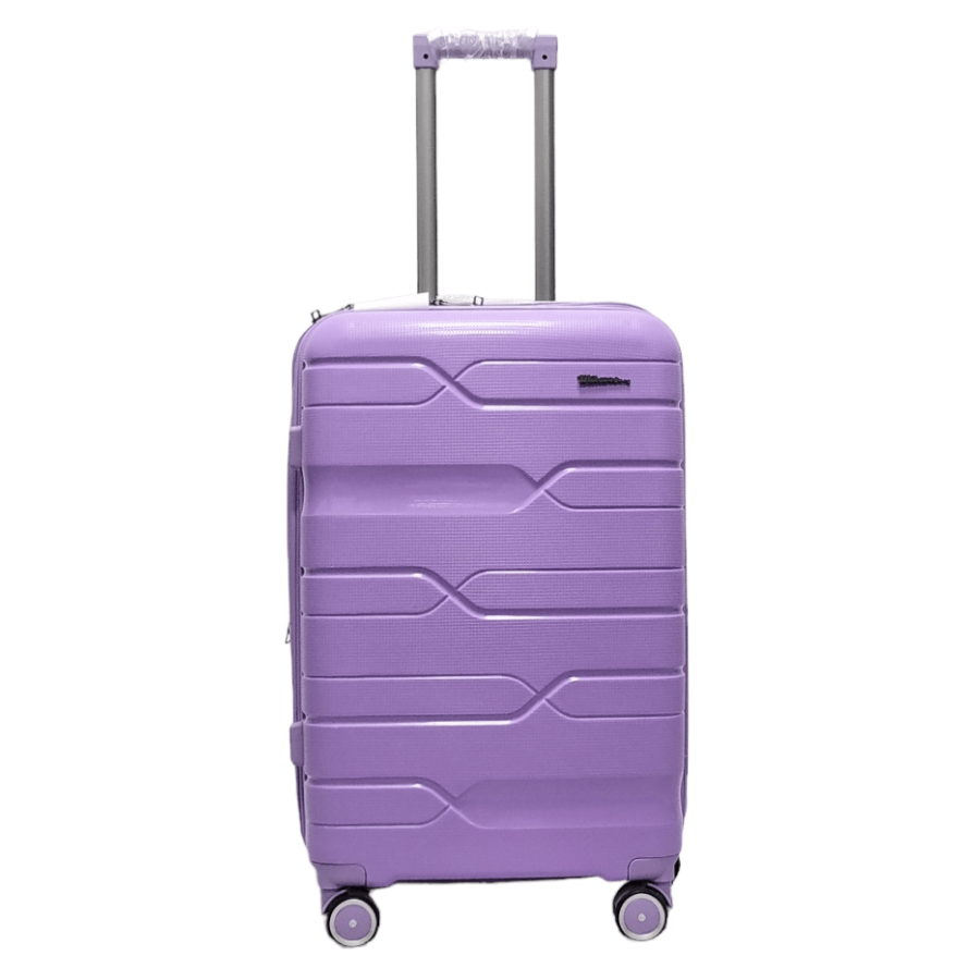 Чемодан средний Milano bag 0306 полипропилен M Сиреневый