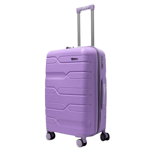 Чемодан средний Milano bag 0306 полипропилен M Сиреневый