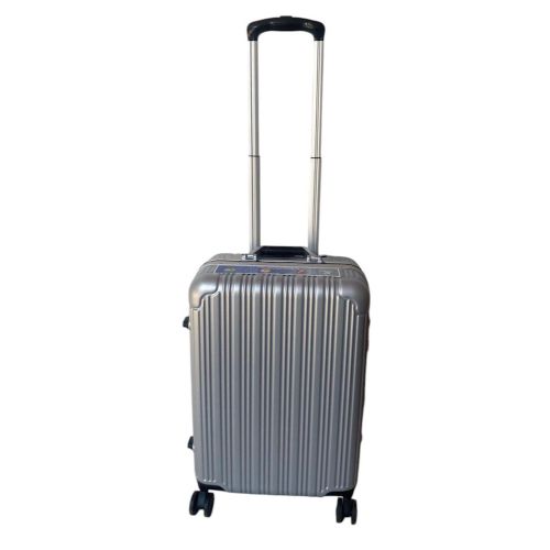 Чемодан малый под ручную кладь Airtex 228 полікарбонат S Серебряный