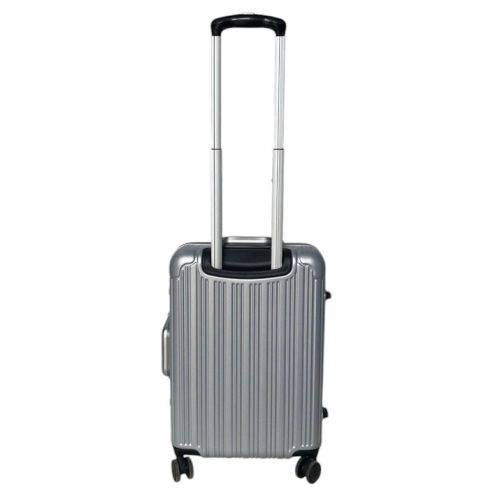 Чемодан малый под ручную кладь Airtex 228 полікарбонат S Серебряный
