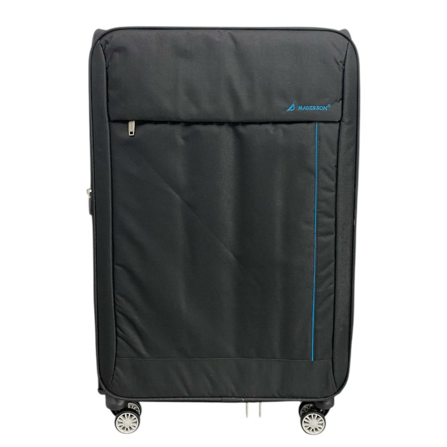Чемодан большой Madisson Snowball 35703 полиэстер L Чёрный