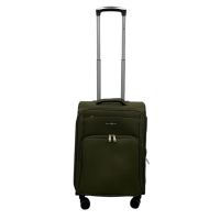 Чемодан малый для ручной клади Snowball 45103 полиэстер S Зеленый