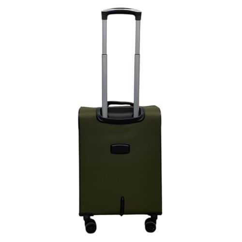 Чемодан малый для ручной клади Snowball 45103 полиэстер S Зеленый
