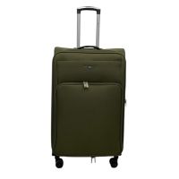 Чемодан большой Snowball 45103 полиэстер L Зеленый