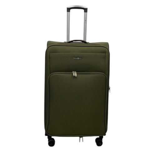 Чемодан большой Snowball 45103 полиэстер L Зеленый