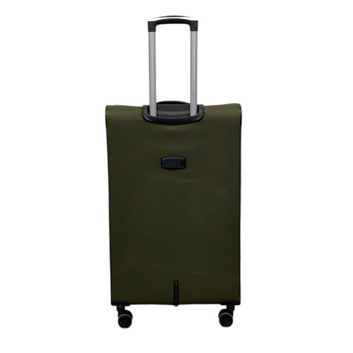 Чемодан большой Snowball 45103 полиэстер L Зеленый