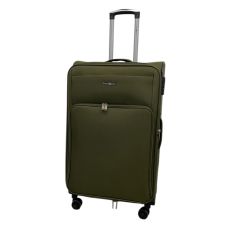 Чемодан большой Snowball 45103 полиэстер L Зеленый