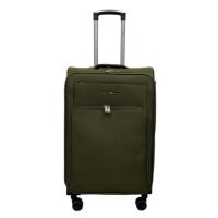 Чемодан средний Snowball 45103 полиэстер М Зелёный