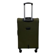 Чемодан средний Snowball 45103 полиэстер М Зелёный