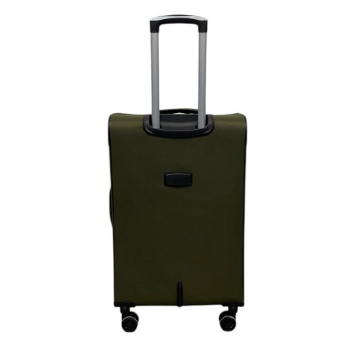 Чемодан средний Snowball 45103 полиэстер М Зелёный